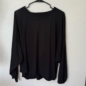 Old Navy Athletic Ultralite Black Women's Workout Top